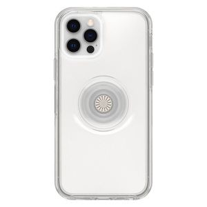 Clear Otterbox + Popsocket iPhone 12 Pro Max Case